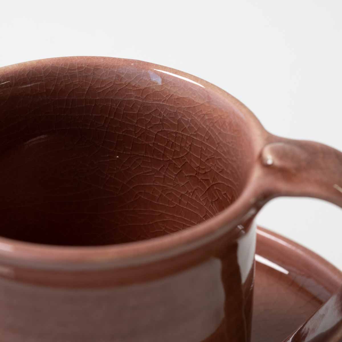 【信楽焼】utsuroi - うつろい - マグ＆切立皿セット Mellow（メロウ）