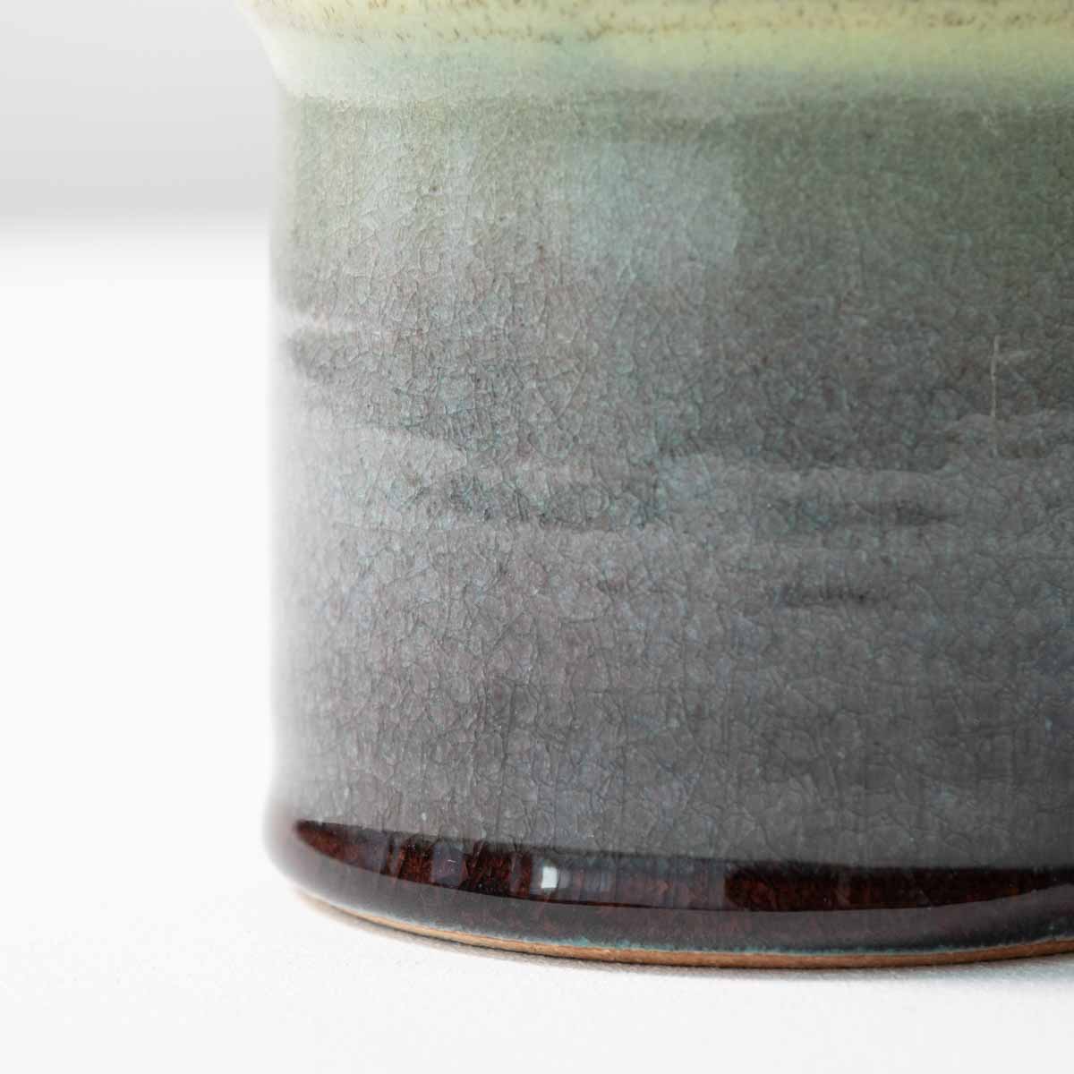 【信楽焼】utsuroi - うつろい - マグ＆切立皿セット  Mist（ミスト）