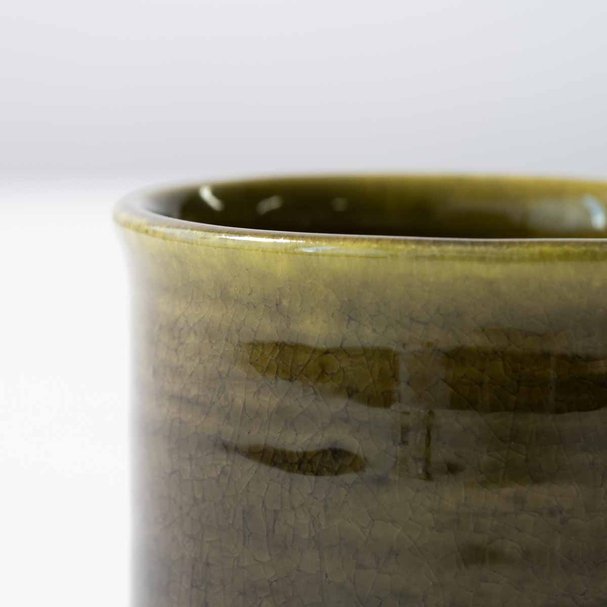【信楽焼】utsuroi - うつろい - Olive（オリーブ）マグカップ / 