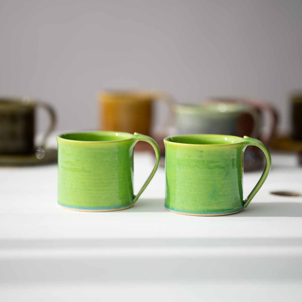 【信楽焼】utsuroi - うつろい - Sprout（スプラウト）マグカップ / 切立皿15.5cm