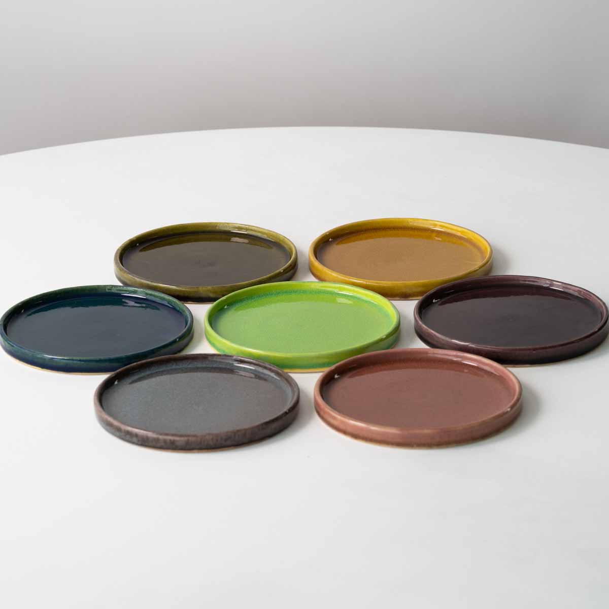 【信楽焼】utsuroi - うつろい - 切立皿15.5cm（7色展開）