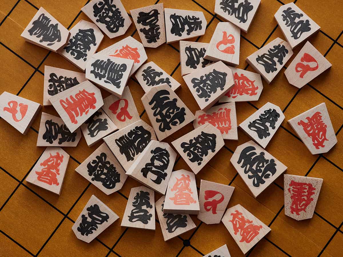 日本のいいもの 山形・天童の将棋駒（将棋盤/駒/巾着セット）｜MHAK
