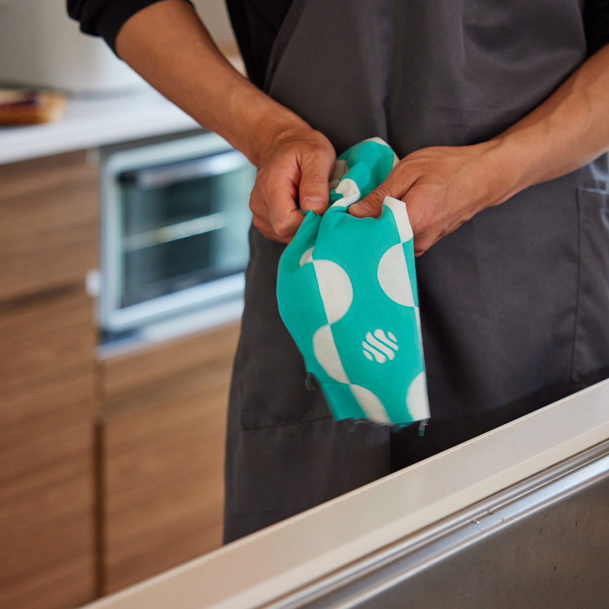 まいにちの手ぬぐい kaze / 青