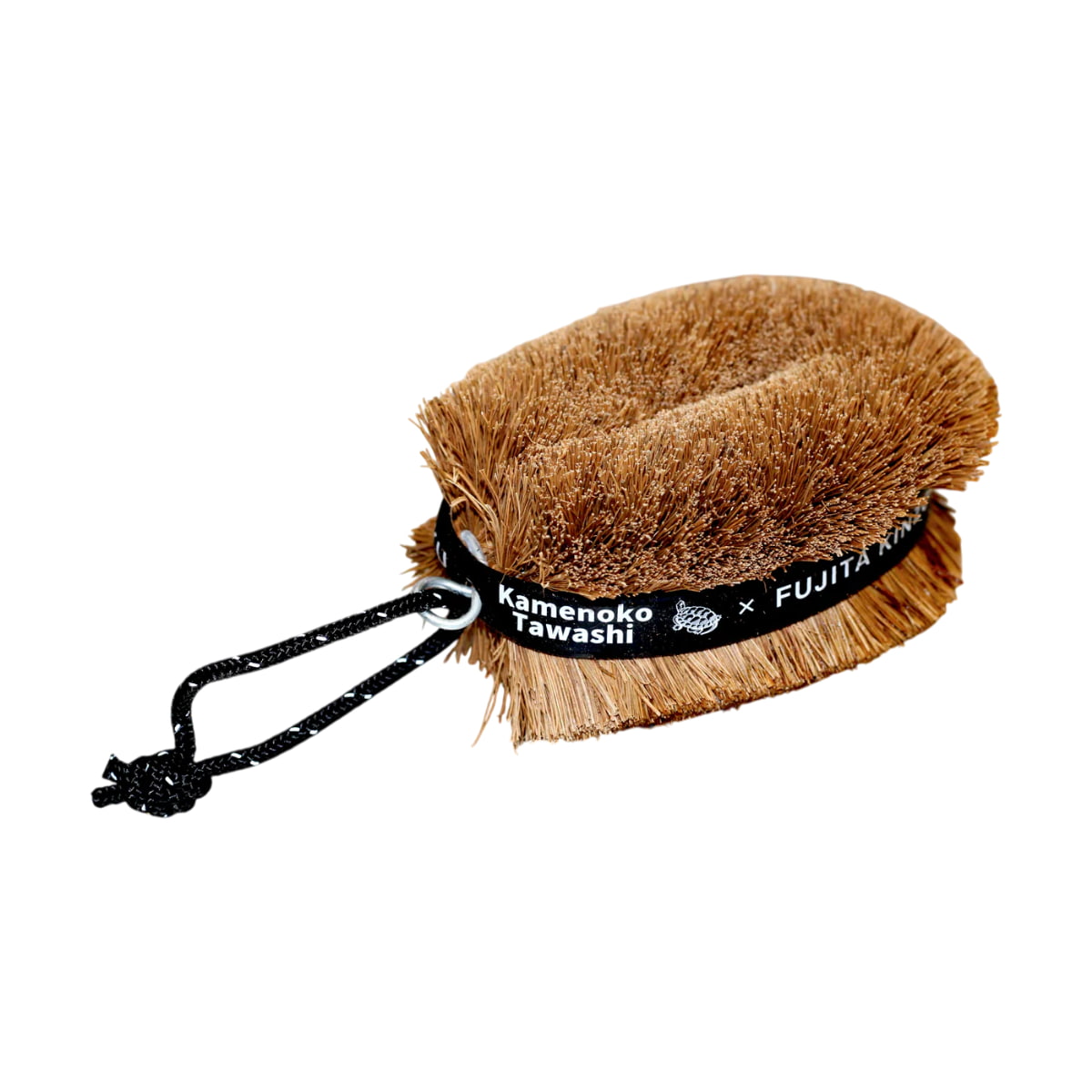 【藤田金属】亀の子束子×FUJITA KINZOKU 帯付きタワシ