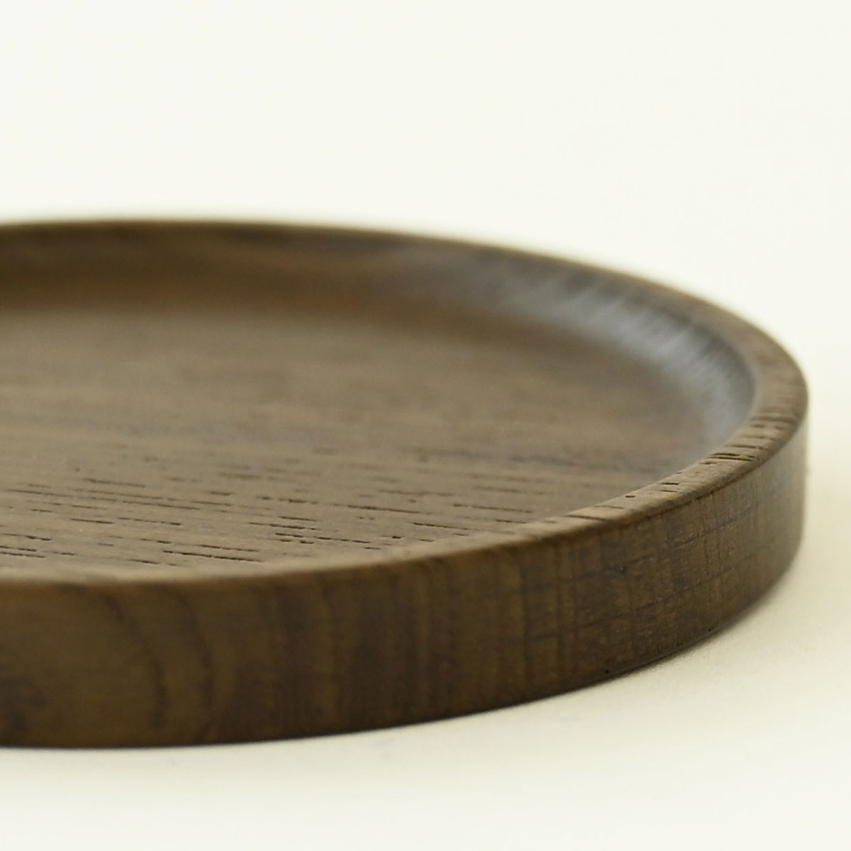 【佐藤木材容器】まるコースター 神代けやき Φ9.5cm