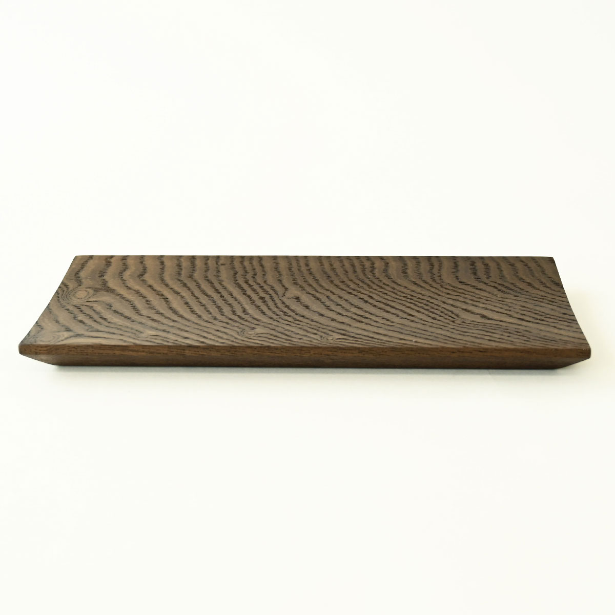 【佐藤木材容器】ロングプレート 神代けやき 木皿 27cm