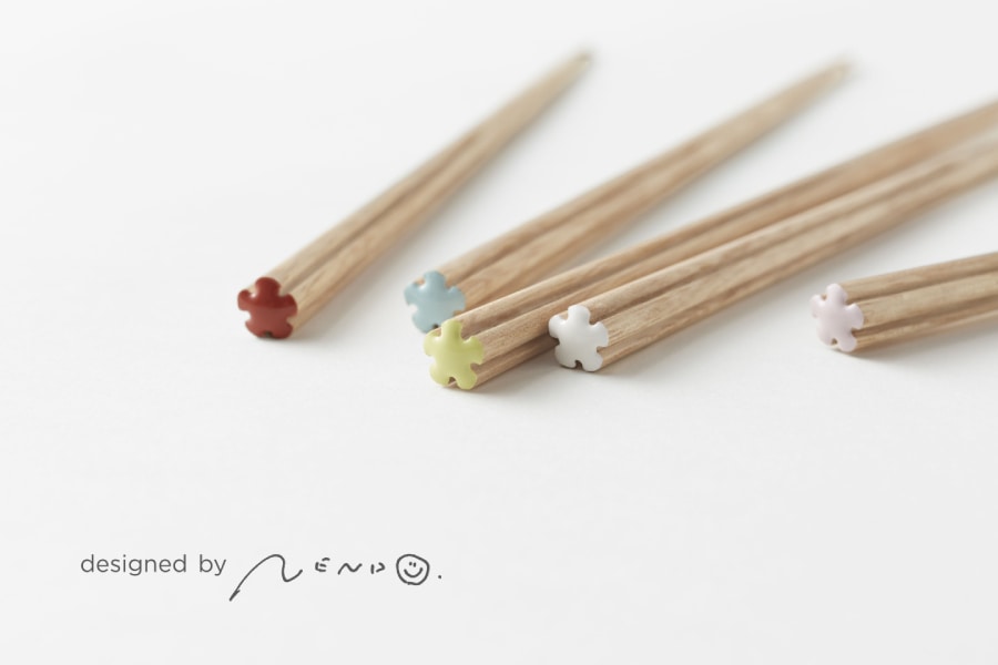 【nendo × 箸蔵まつかん】hanataba 23cm（6色展開）
