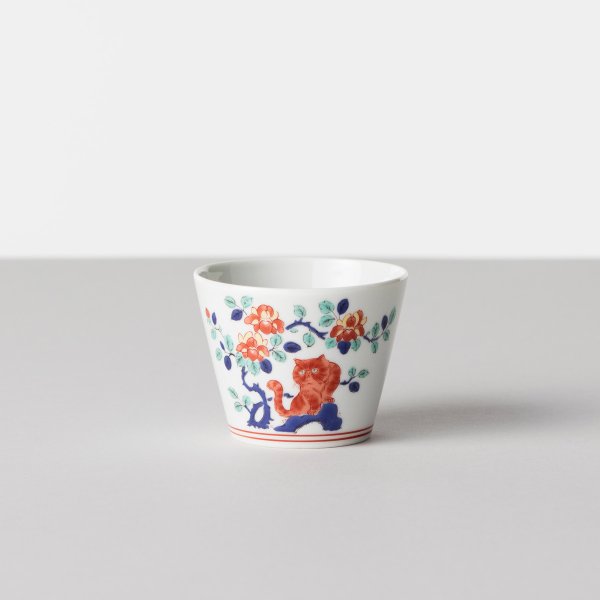 波佐見焼】 BARBAR 蕎麦猪口大事典 色絵 そばちょこ エキゾチック